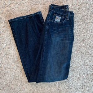 Mens Cinch Jeans White Label Dark Wash